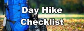 day hike checklist